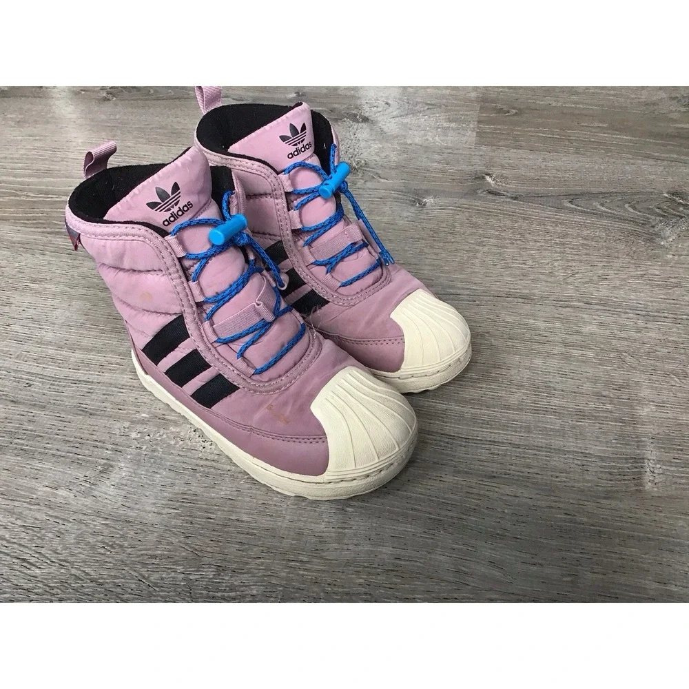 Adidas TD Superstar 360 2.0 Boots Magic Mauve GV9066 Youth Girls Size 10K Boot